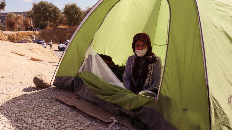 From file: A 50-year-old migrant from Afghanistan in Lesbos, Greece | Photo: Aasim Saleem