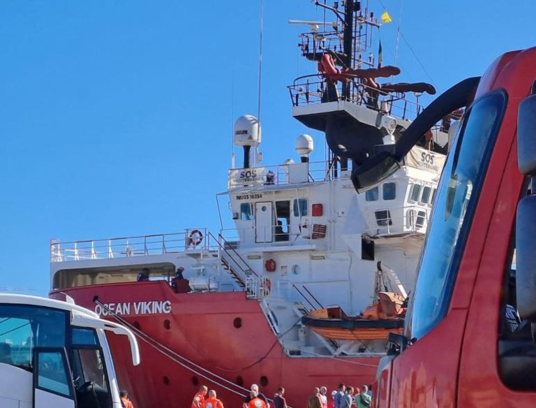 File photo: The humanitarian ship Ocean Viking operated by the NGO SOS Méditerranée | Photo: Daniele Carotti / ANSA