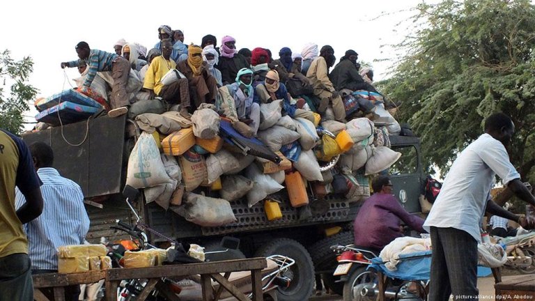 Every week, truckloads of migrants arrive in Agadez, Niger