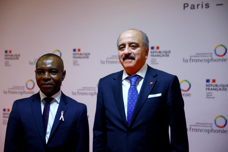 File photo: Tunisian Minister of Foreign Affairs Mohamed Ali Nafti, on the right, during the 45th session of the Francophonie Ministerial Conference in Paris | Photo: ARCHIVE/EPA/SARAH MEYSSONNIER