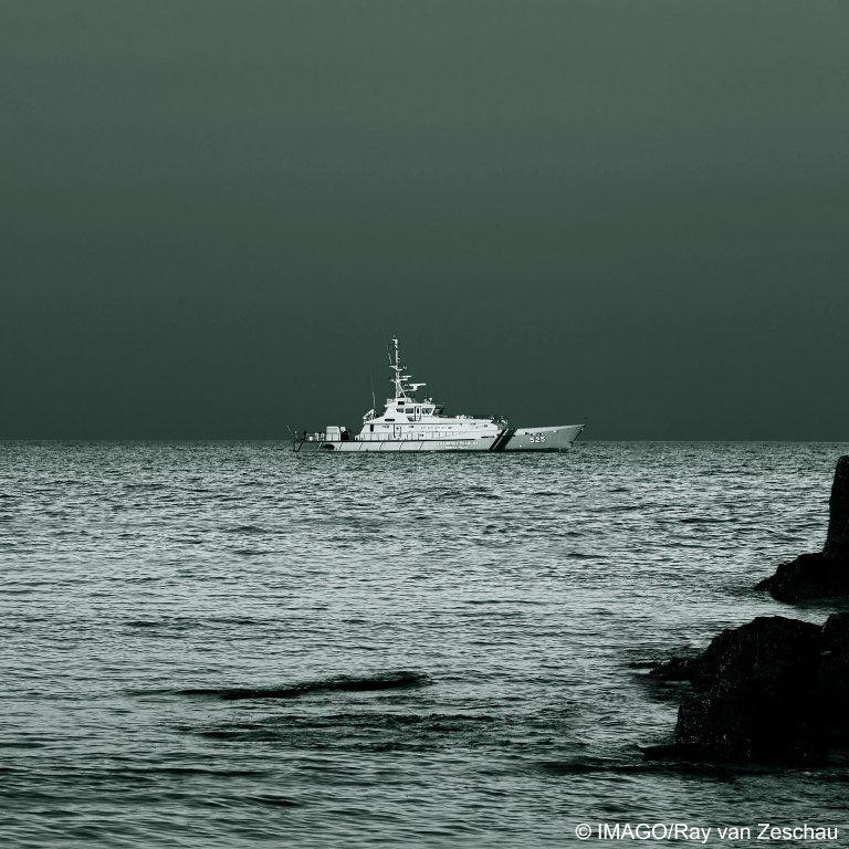 From file: The Bulgarian coast guard has stepped up its patrols along the coast in recent weeks | Photo: Ray van Zeschau/imago